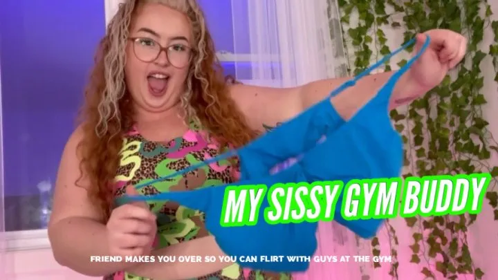 My Sissy Gym Buddy - Gwen Adora BBW gives you Femdom Sissy Training for a Feminized gym outing!