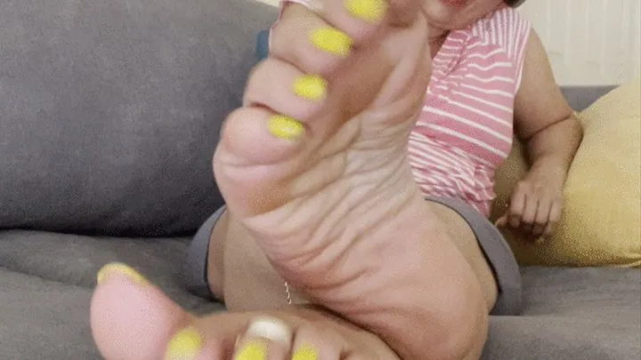 Wrinkled Soles JOI