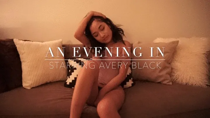 PINK VIBRATOR CUMMING An Evening In with Avery Black