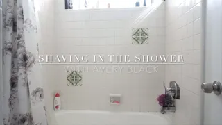 Shaving In The Shower