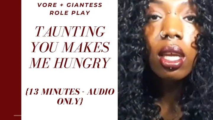 AUDIO: I Want a Taste - Taunting You Makes Me Horngy