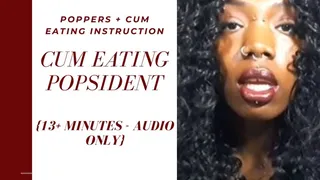 AUDIO: A Happy Cum Eating Popsident - Femdom - CEI