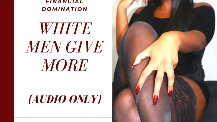 AUDIO: White Men Give More