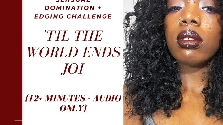 AUDIO ONLY: Til the World Ends JOI - Femdom