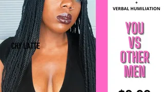 AUDIO ONLY: You vs Other Men - Findom - Verbal Humiliation - Femdom - MP3