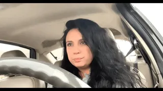 Coughing while driving Coughing Fetish 4