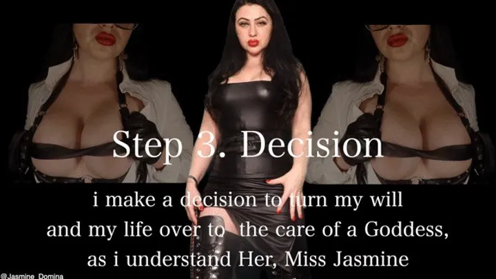 Six steps to recovery program, for Femdom Porn Addicts! STEP 3 - DECISION