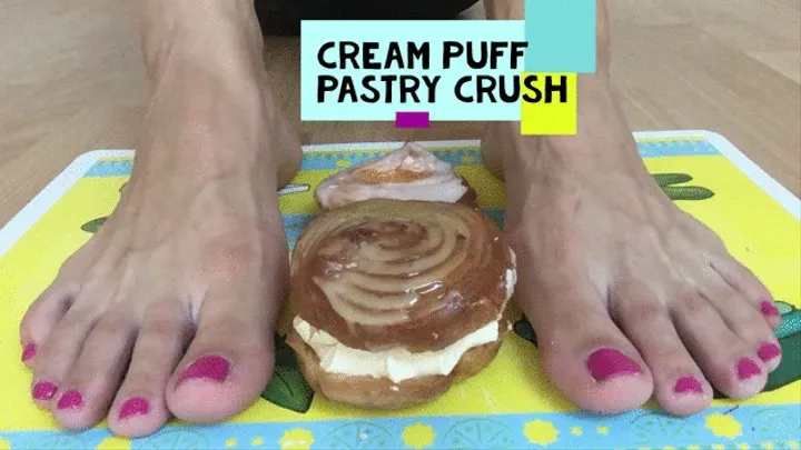 FEET CRUSH cream puff pastry (French PATISSERIE #1)