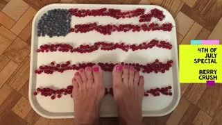 4th of July BERRY FEET CRUSH