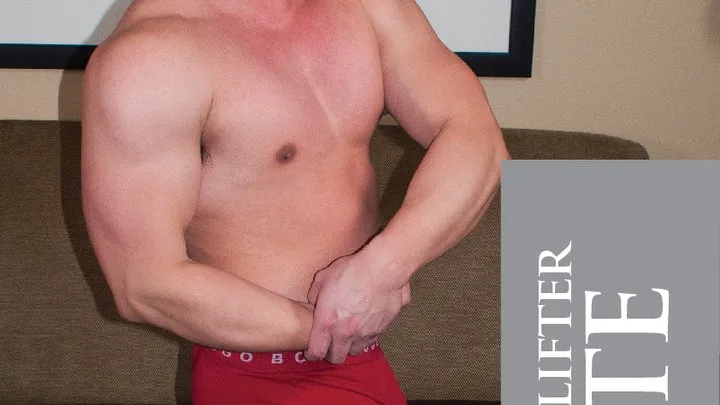 Powerlifter Nate Muscle Worship