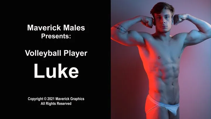 Volleyball Player Luke Muscle Worship and HJ