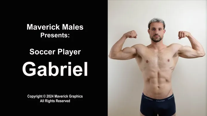 Soccer Player Gabriel Muscle Worship and Handjob