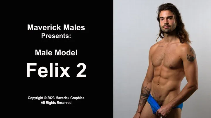 Male Model Felix Muscle Worship 2 with HJ