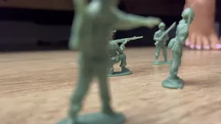 Trampling Toy Soldiers with Huge Feet