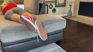 Sweaty Vans Removal Leads to Sexy Foot Worship