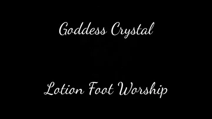 Foot Worship - Lotion