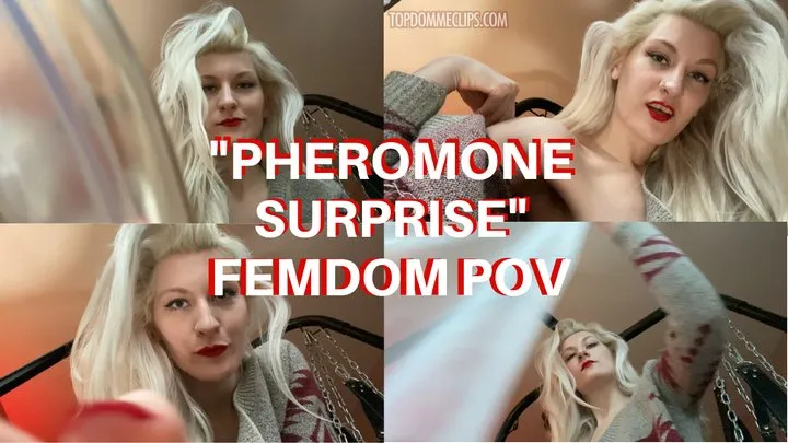 Pheromone Surprise - FemDom Respirator POV Scent Play (Mobile SD)