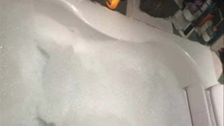 Big Feet in Bubble Bath