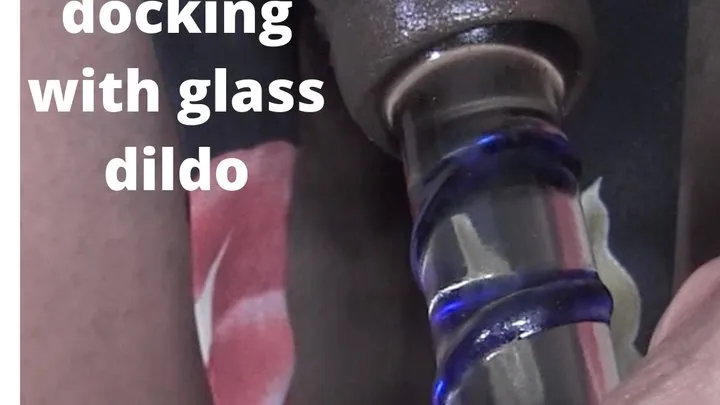 Cumming while docking glass dildo can you handle it? Audio output