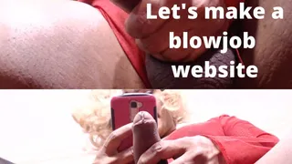 Let's make a blow job website Audio export