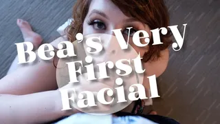 Bea's Very First Facial