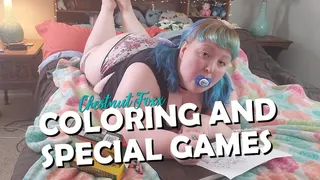 Coloring and Fuck for Step-Daddy - BBW DDlg