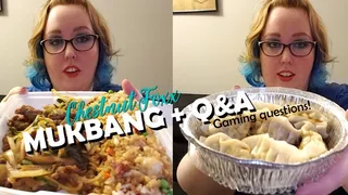 Mukbang + Q&A - BBW Nerd Talks Gaming