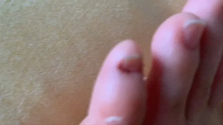 little finger massacred my foot