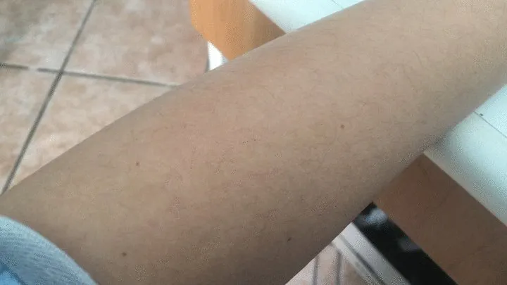 the hairs on my arm, video in high quality