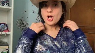 Insulti da una cowgirl