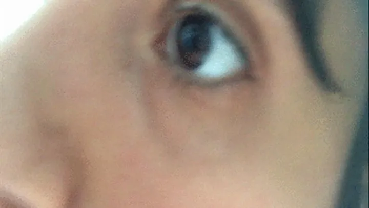 my beautiful brown eyes