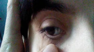 eye examination by my boyfriend