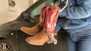 pedal pumping with new ariat boots model ven tek
