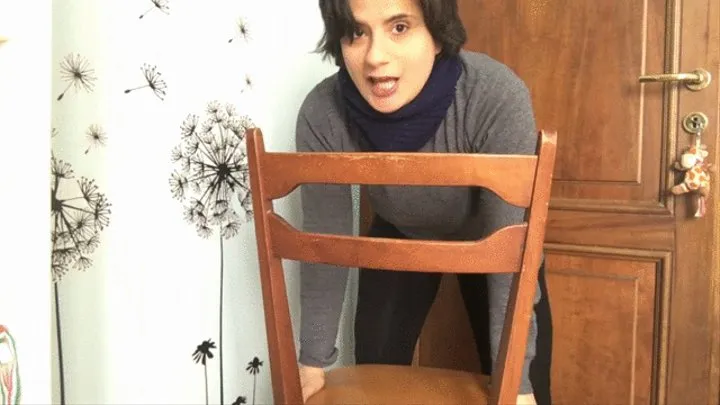 I insult you while I'm stuck in the chair