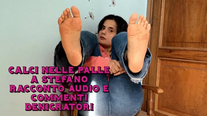 Only audio - racconto ballbusting con miei commenti denigratori