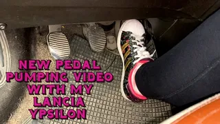 pedal pumping with my Lancia Ypsilon - video with various shots