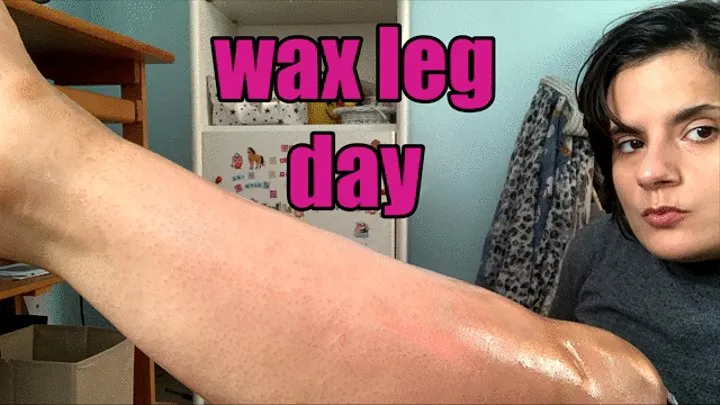 hot leg waxing hair removal - December 2023