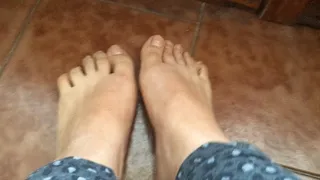 close-up shot of feet - video compilation