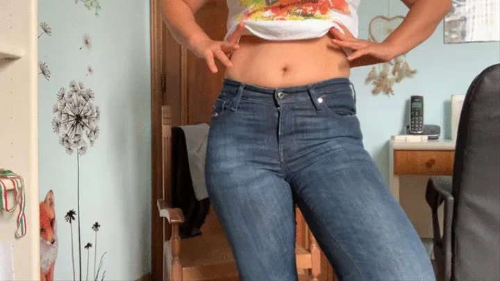 lick my ass with fetish jeans