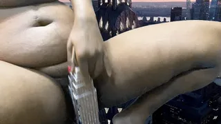 Giantess Special Effects - Giantess MXDominion has sex with Buildings in City, female domination, masturbation, shrinking fetish