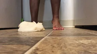 Foot Domination - MXDominion uses Bare Soles to make Mashed Potatoes Extra Fluffy , Foles, Foot fetish, tease and denial