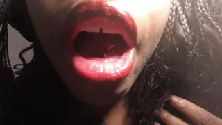 Tinies in Giantess Mouth