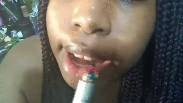 Tiny Human Lipstick