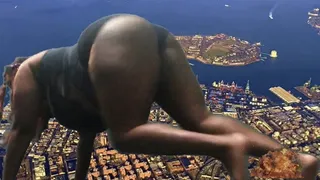 Giantess Attacks Tiny City