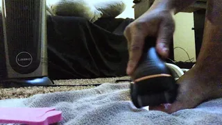 Goddess Scrapping Polish off Nails