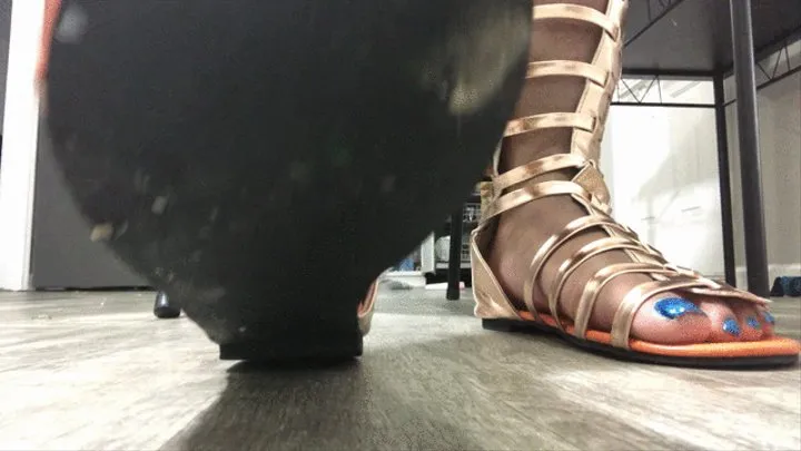 Giantess Toe Tapping POV V2