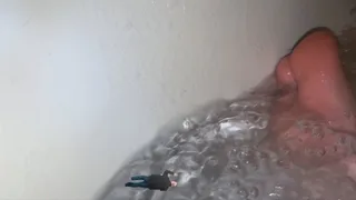 Tiny Human Swimming in Giantess Bath Water