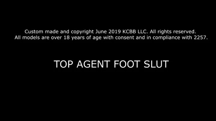 Top Agent Foot Slut