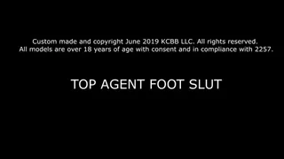 Top Agent Foot Slut