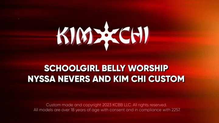 School Girl Belly Worship with Nyssa Nevers and Kim Chi